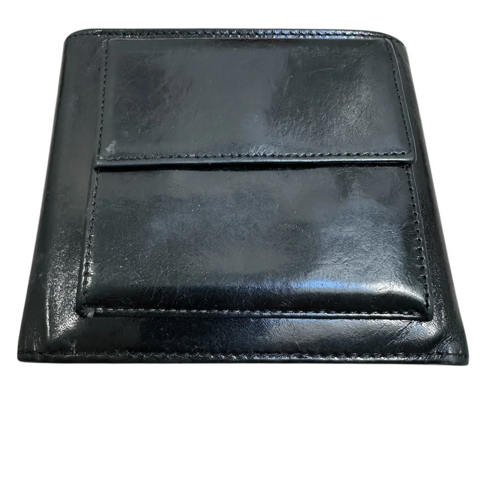 Bosca Black Leather Card Holder